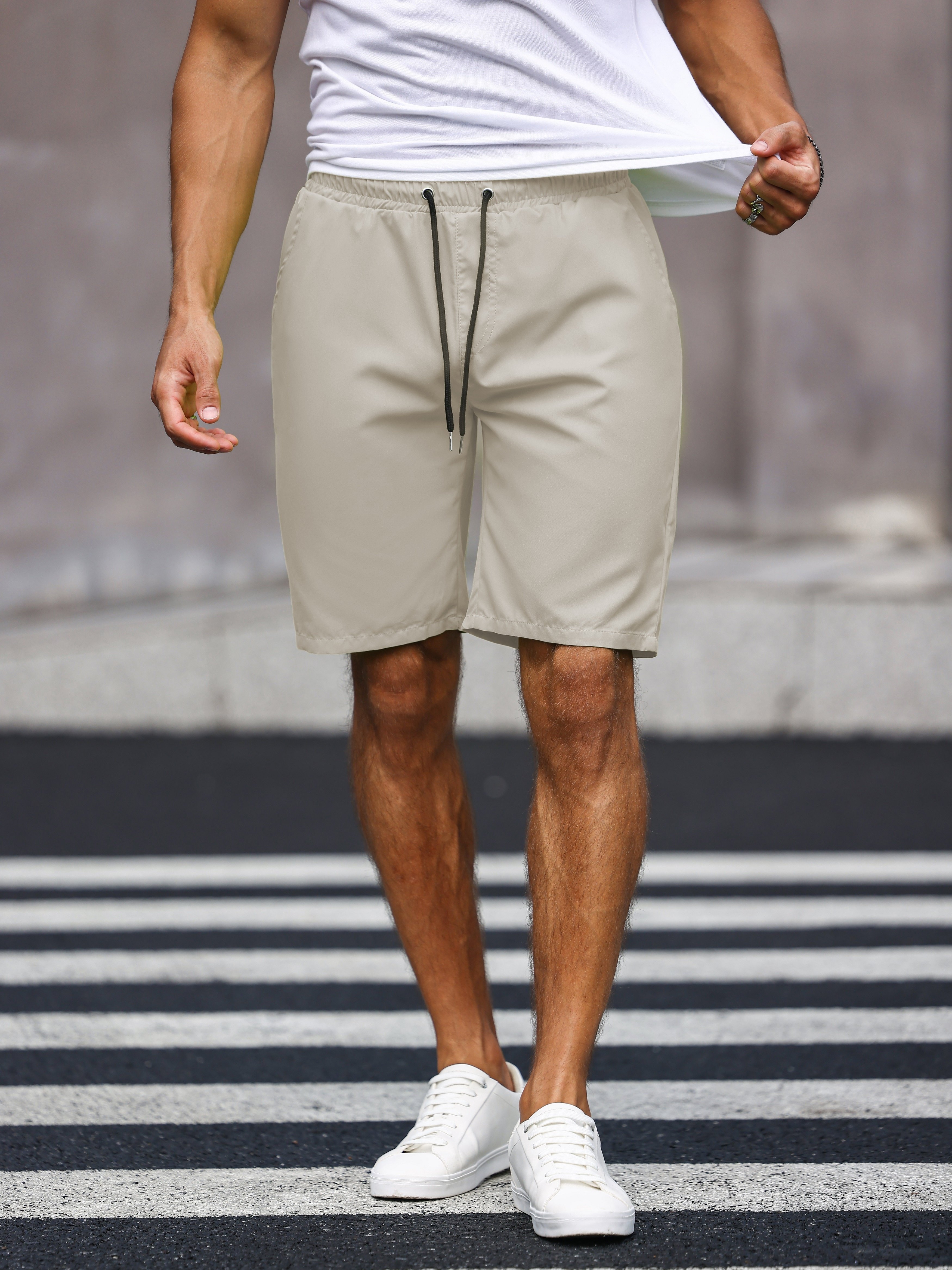 Mens Summer Beach Casual Fashion Shorts - Men's Clothing - Temu France