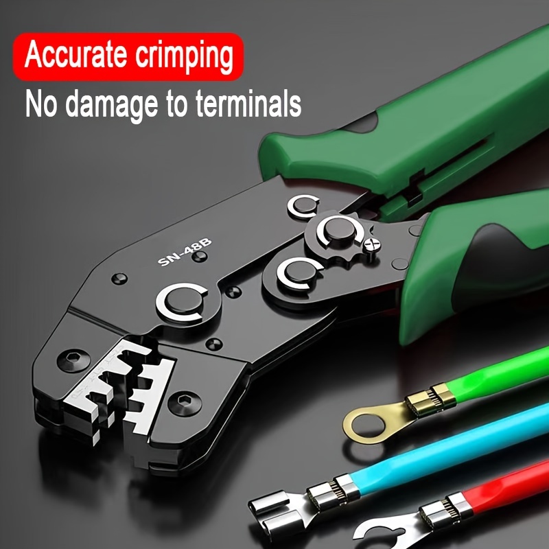 Yf 125 Crimping Tool Heat Shrink Connectors Ratcheting Wire - Temu