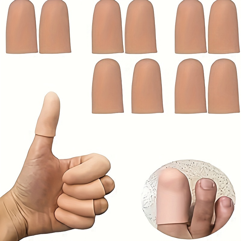 Dedal de silicona protector para dedos