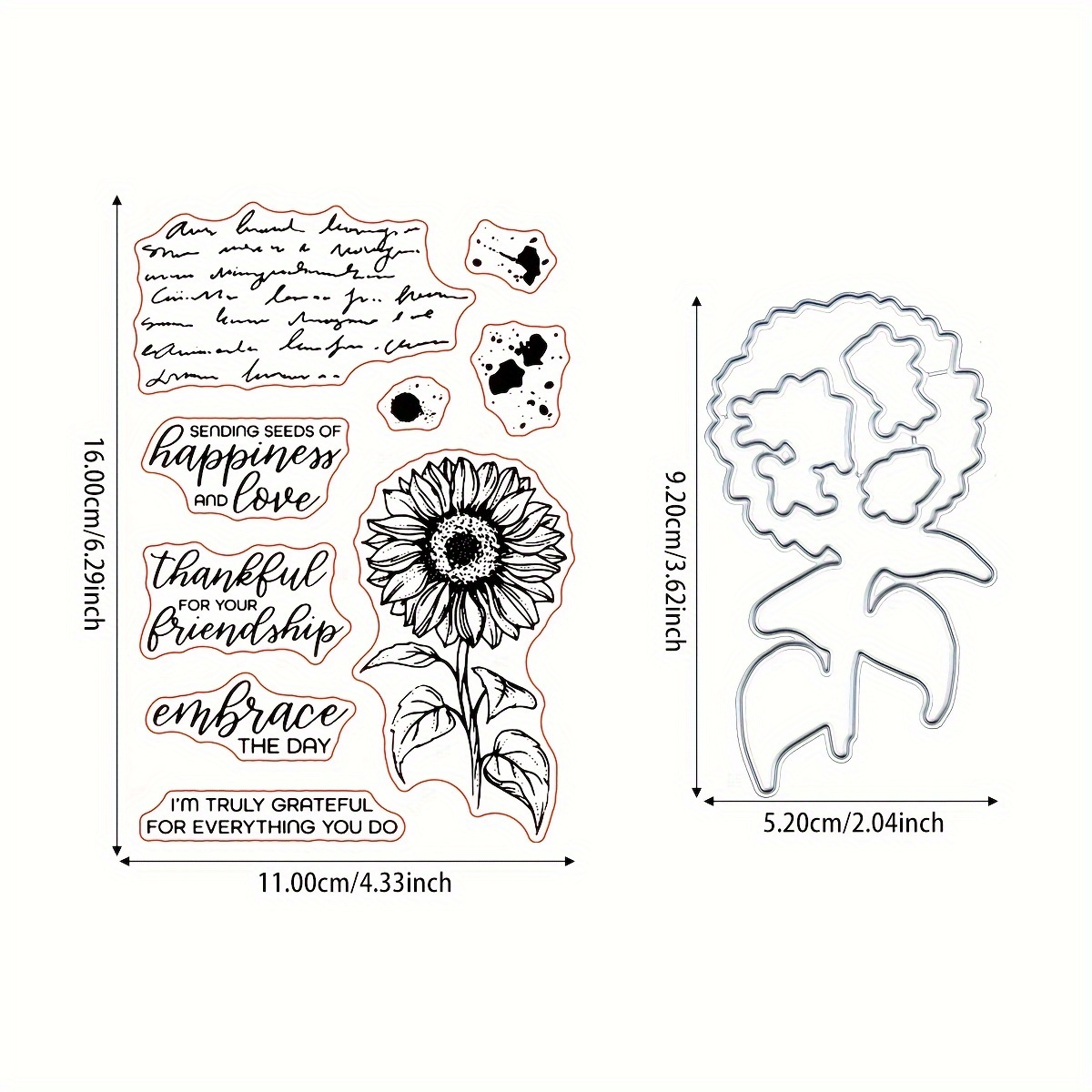  2023 2024 Stamps and Dies for Card Making, Perfect for DIY  Scrapbooking Arts Crafts Stamping for Christmas, Thanksgiving, Halloween,  Create Stunning Handmade Cards with Ease (5725) : Arts, Crafts & Sewing