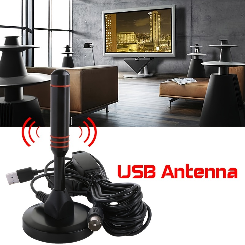 Alta Calidad Antena Tv Digital 4k Interior + Amplificadores