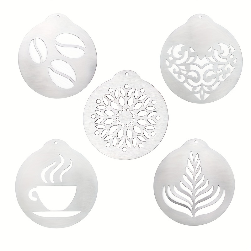 Stainless Steel Metal Chocolate DIY Gifts For Coffee Lovers Latte Art Mould  Cappuccino Gifts For Coffee Lovers Stencils Barista Gifts For Coffee Lovers  Tools 100mm From Homedod, $19.71