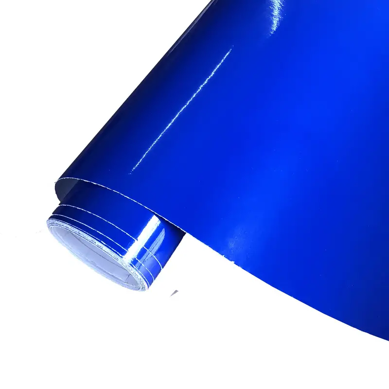 Classique Brillant Gloss Film Vinyle Autocollant Auto-adhésif Brillant Wrap  Foil Avec Bulle D'air Gratuit Pour Moto Autocollant De Voiture Décalcomanie  - Temu Canada