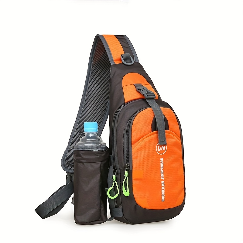 Sling bag with hot sale water bottle holder