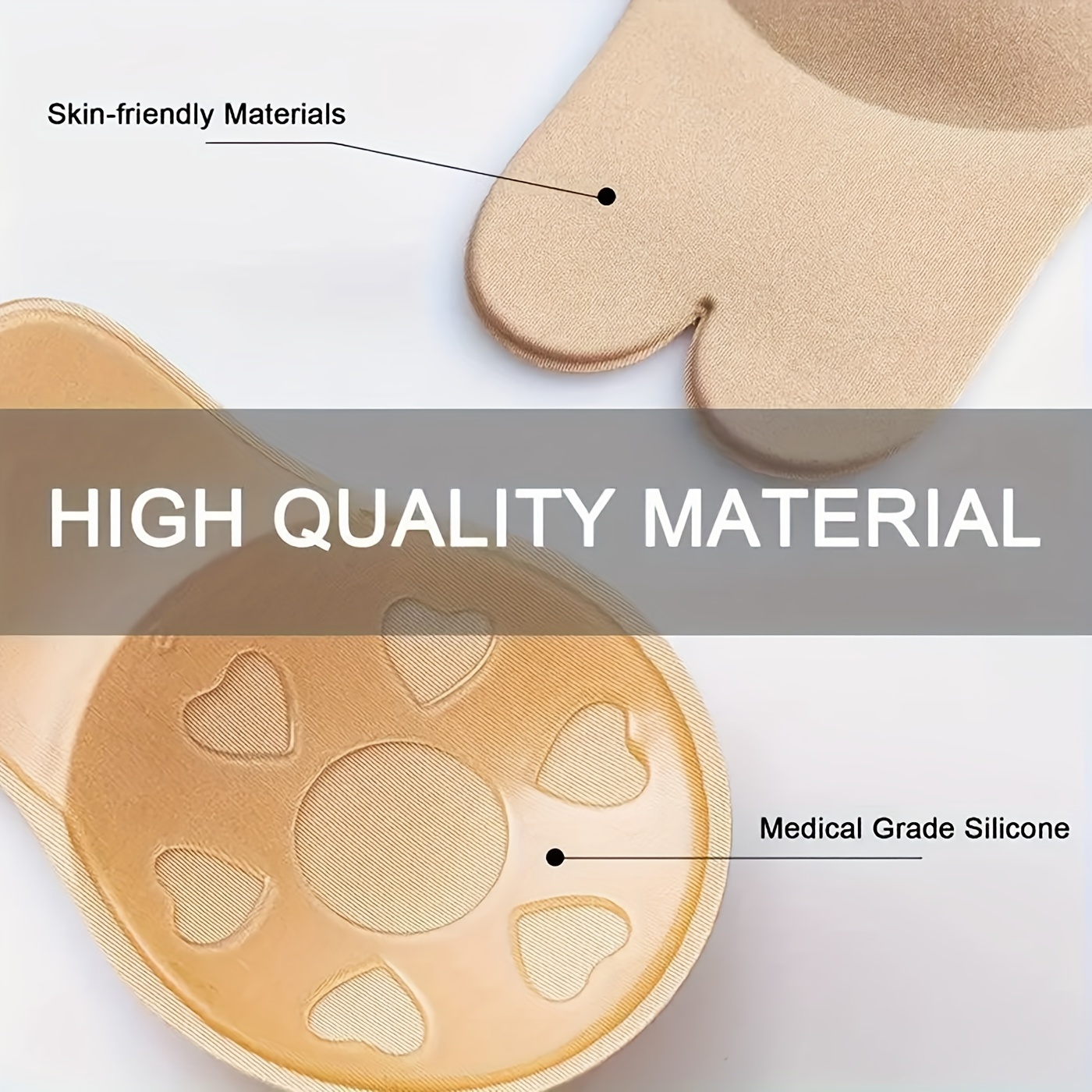 House of Beauty Nippy Covers (Silicone Medical Grade Bra) Silicone Peel and  Stick Bra Pads Price in India - Buy House of Beauty Nippy Covers (Silicone  Medical Grade Bra) Silicone Peel and