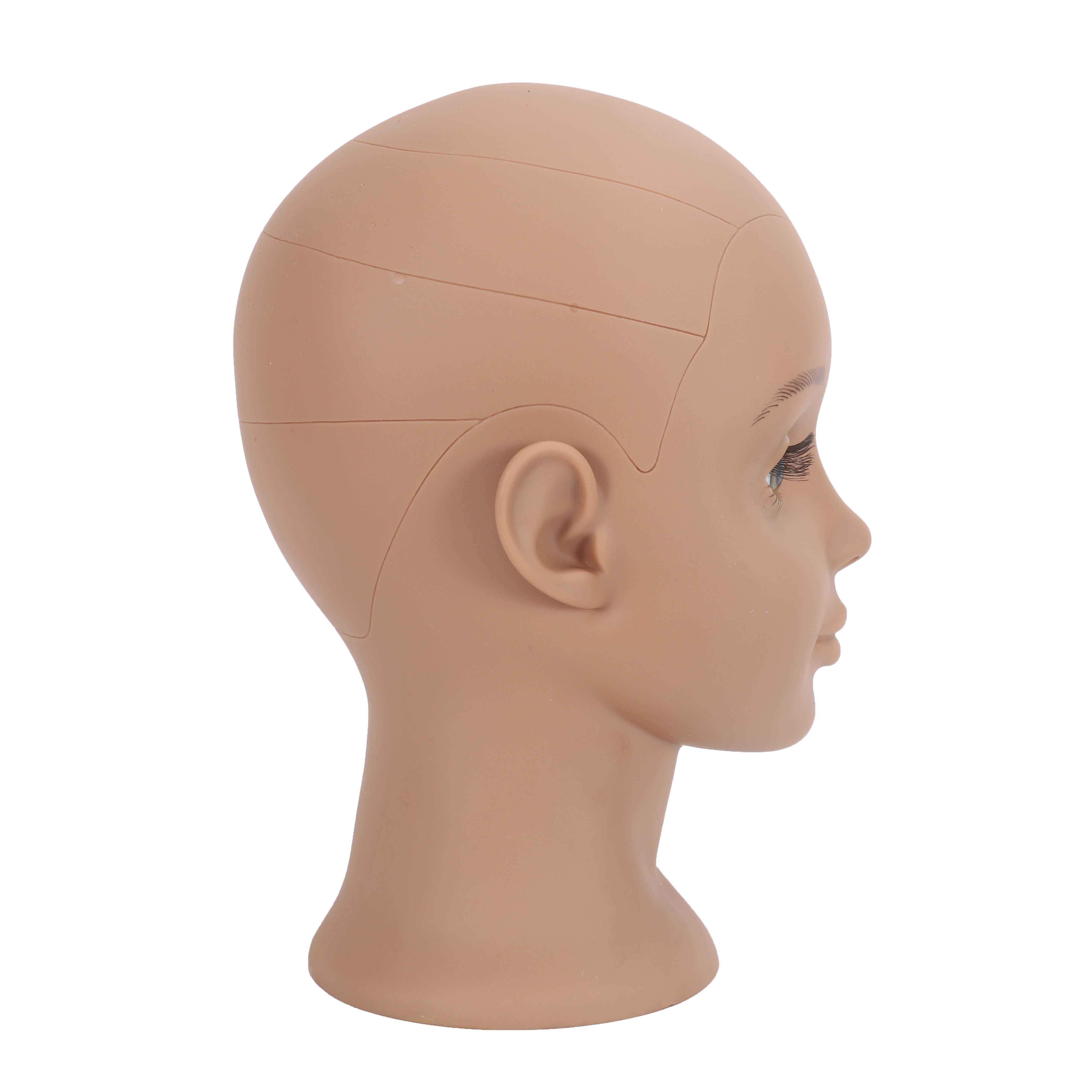 Female Bald Mannequin Head Professional Cosmetology Face - Temu