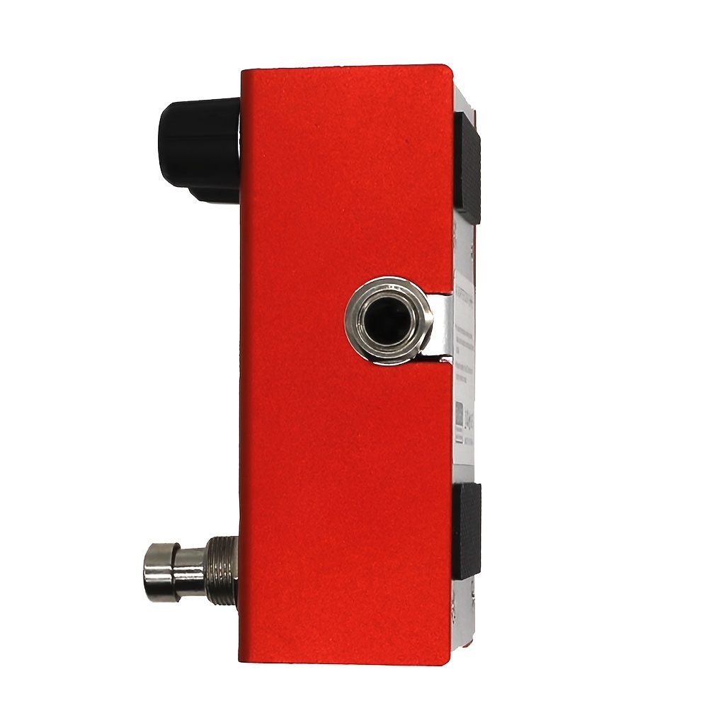 Pédale d'effets de guitare électrique Mini Size CLASSIC CHORUS True Bypass  Dist Rate Width Avec alimentation DC 9V Rouge