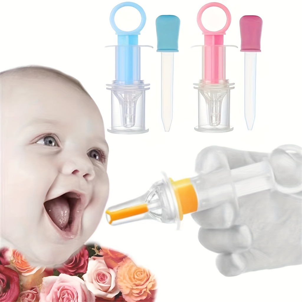UNE Sucette de médicaments pour bébés Distributeur de médicaments pour bébé  seringue orale sucette de médecine liquide pratique