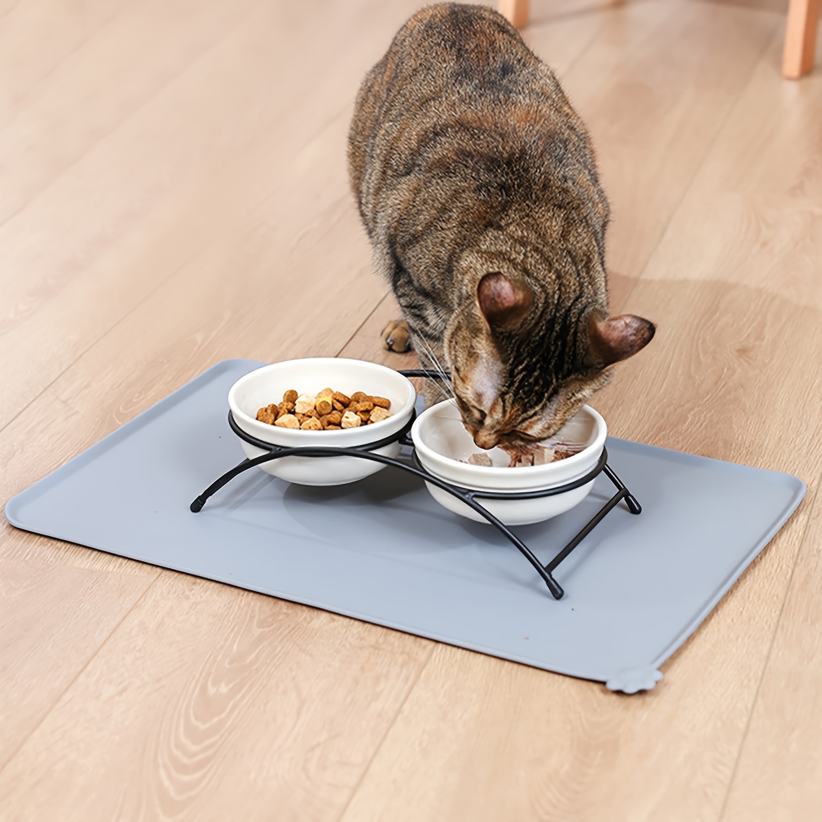 Silicone Pet Placemat Dog Food Mat Cats Bowl Pad Pet Feeding Mats