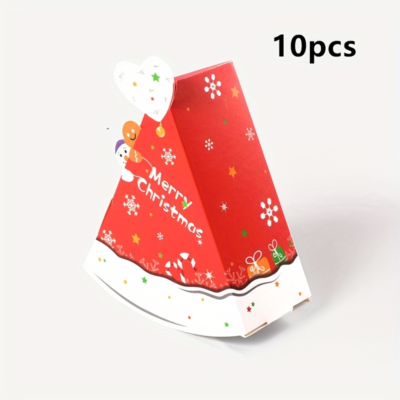 Small Collapsible Christmas House Shape Gift Box