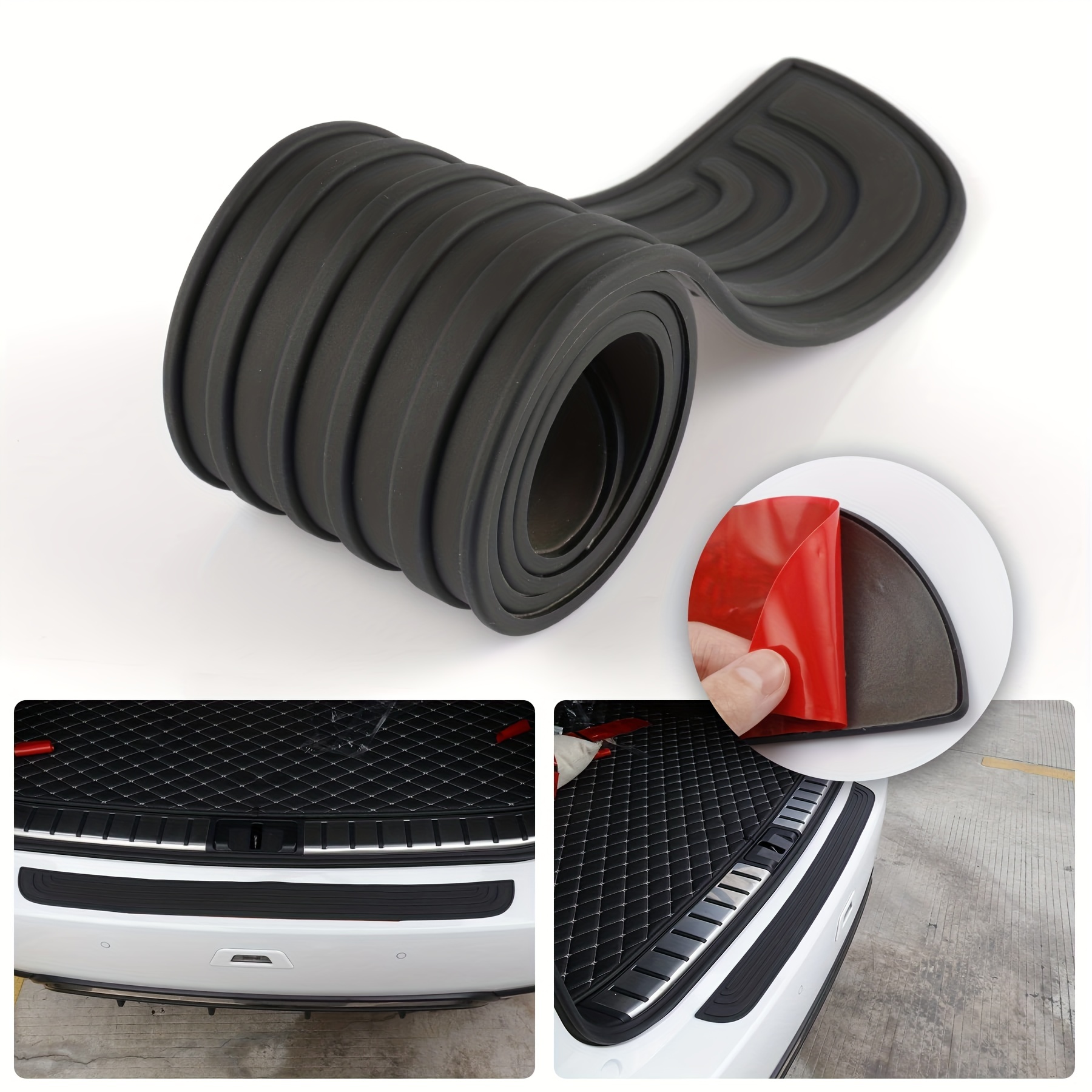 Tail box anti-collision strip, car trunk protection strip, guard plate,  anti-scratch strip, decorative strip, threshold modification supplies