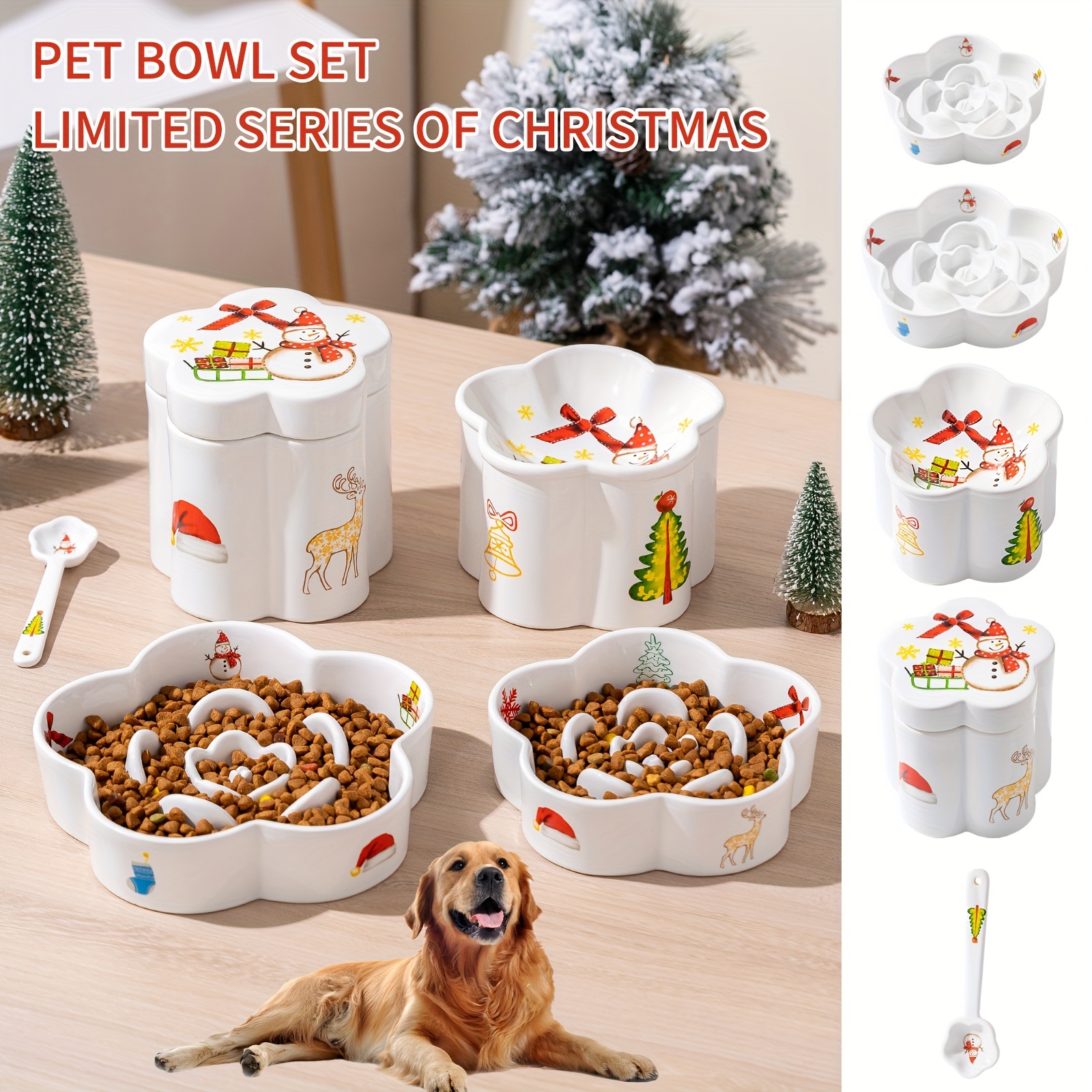 Slow Feeder Cat Bowl With Stand Anti choking Pet Puzzle Food - Temu