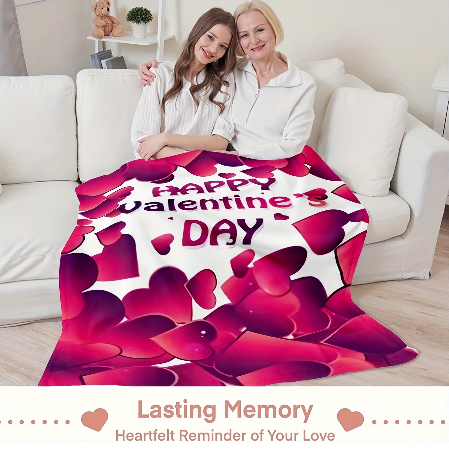 Valentine blanket online throw