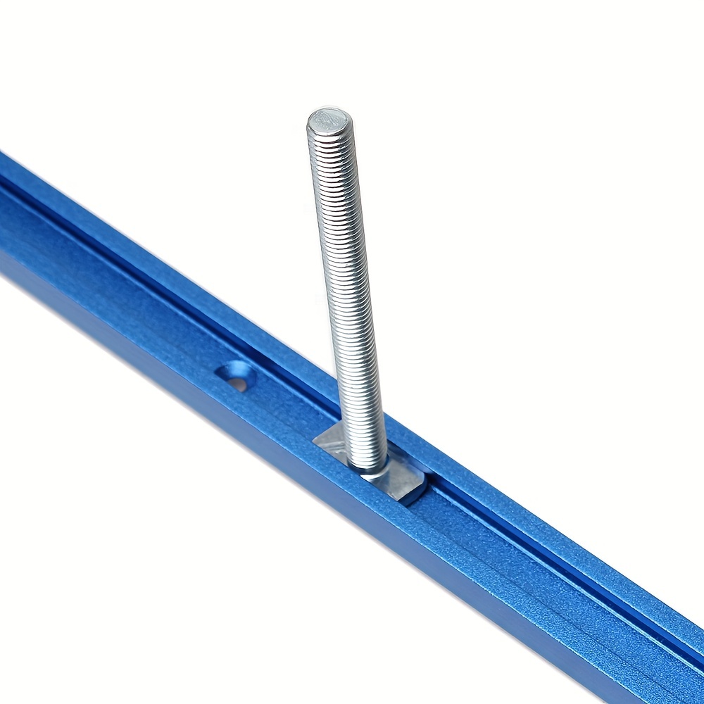T Track Hold-down Clamp 300-800mm Woodworking Chute Rail T-track T-slot  Miter Track Jig T Screw Fixture Slot 19x9.5mm