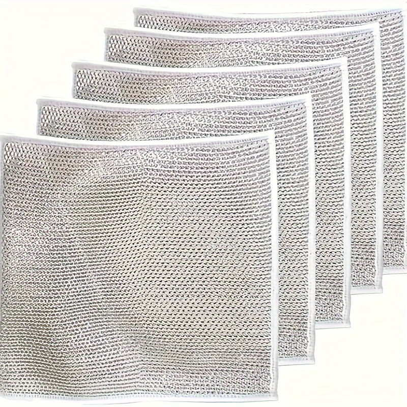 Steel Wire Dishwashing Cloth Multipurpose Wire Dishwashing - Temu