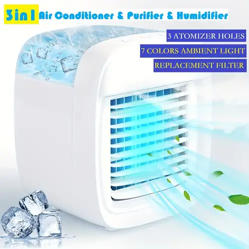 Luftkühler für zu Hause tragbare Klimaanlagen Lüfter 6 Gang