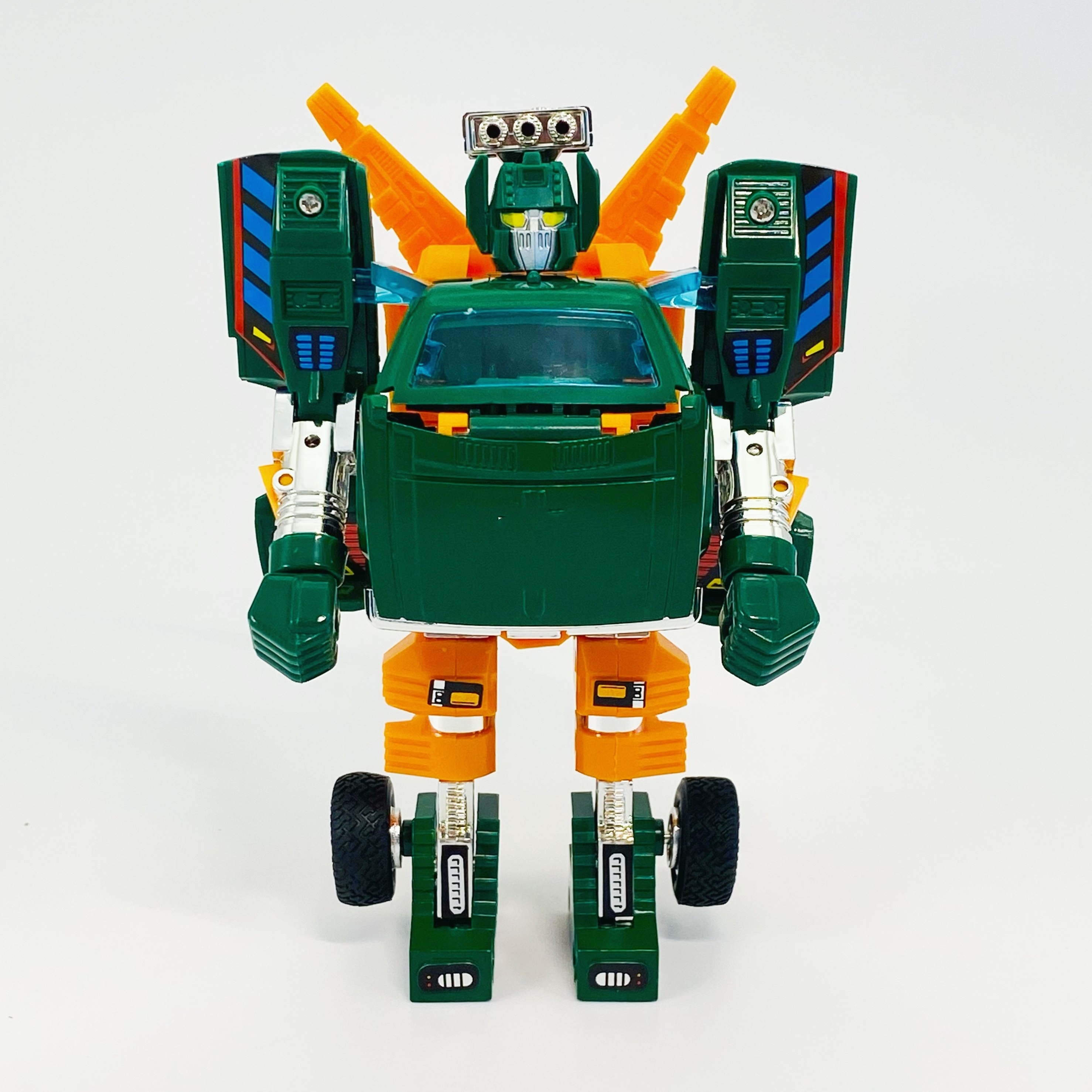 Enfants Voiture Robot Jouets Modal, Pourrait Transformer Du Tracteur  Remorque Au Robot, Black Edition, Reproduction De La Version Des Années 80