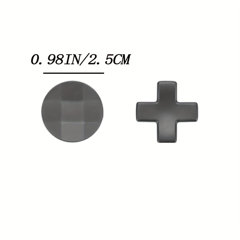 TOMSIN Reemplazo de palancas de metal para controlador PS5, reemplazo de  palanca de mando de aluminio incluye 2 joysticks analógicos, compatible con