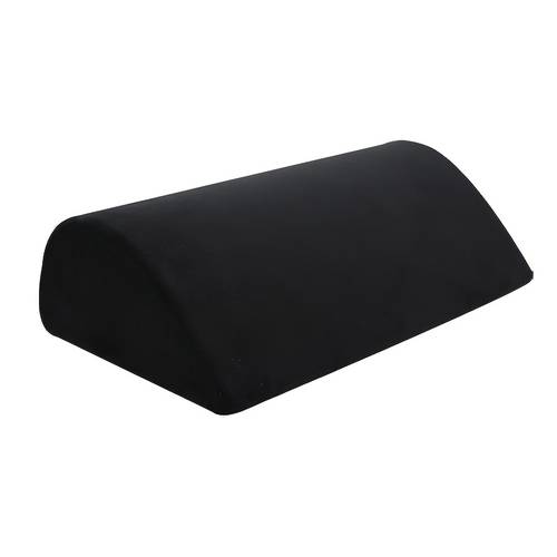 1pc Comfort Office Foot Rest For Under Desk -Memory Foam Foot Stool Pillow For Work, Gaming, Computer, Office Cubicle And Home - Footrest Leg Cushion Accessories (Black),17.32"×9.84"×4.7"