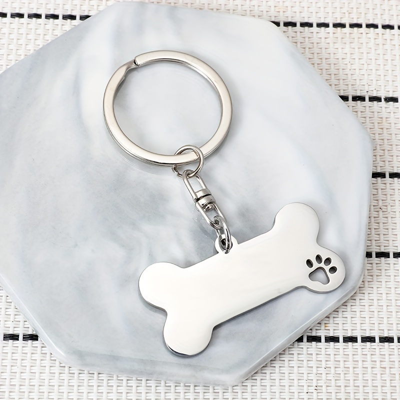  French Bulldog Gifts, Personalized French Bulldog Keychain,  Custom Engraved Dog Keychain, Memorial Keepsake for Dog Mom and Dad :  Handmade Products