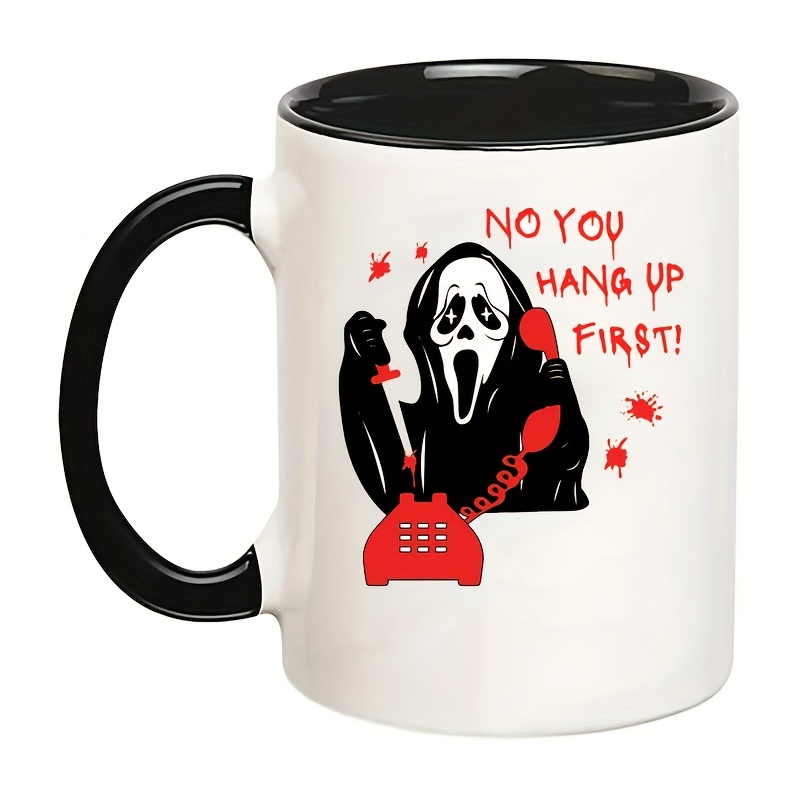 Ceramic Ghost Halloween Coffee Mug Halloween Novelty Water - Temu