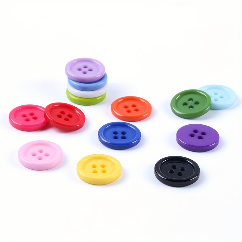 Buttons Mixed Resin Buttons Assorted Colorful Buttons - Temu