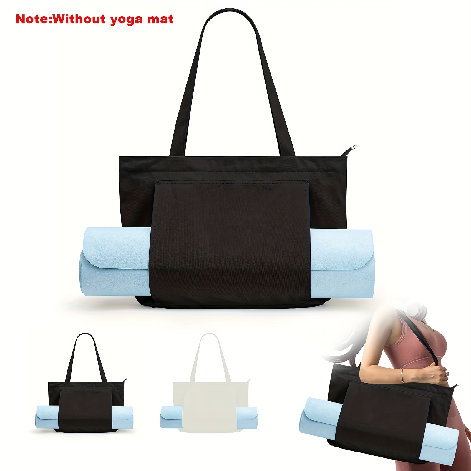 Yoga Mat Bag, Yoga Mat Carrier, Canvas Yoga Mat Bag, Gym Bag