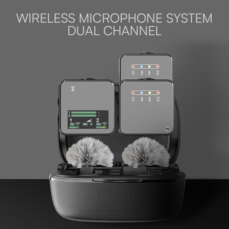 Wireless Lavalier Microphone Clip Rotatable Wireless - Temu