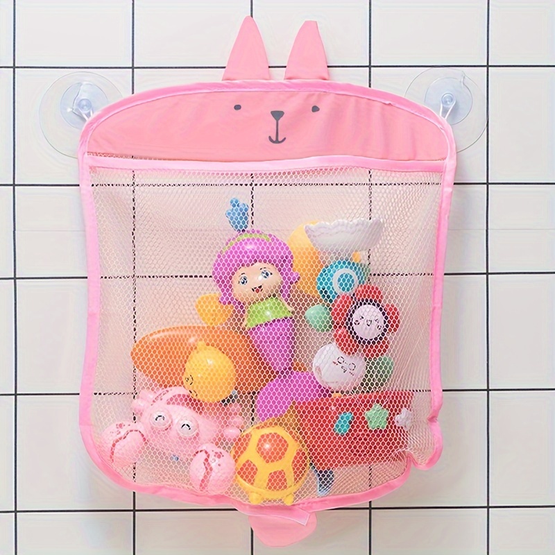 1pc Water Toy Storage Bag, Drain And Breathable Toy Drying Bag, Bathroom Storage Bag Halloween, Christmas Gift