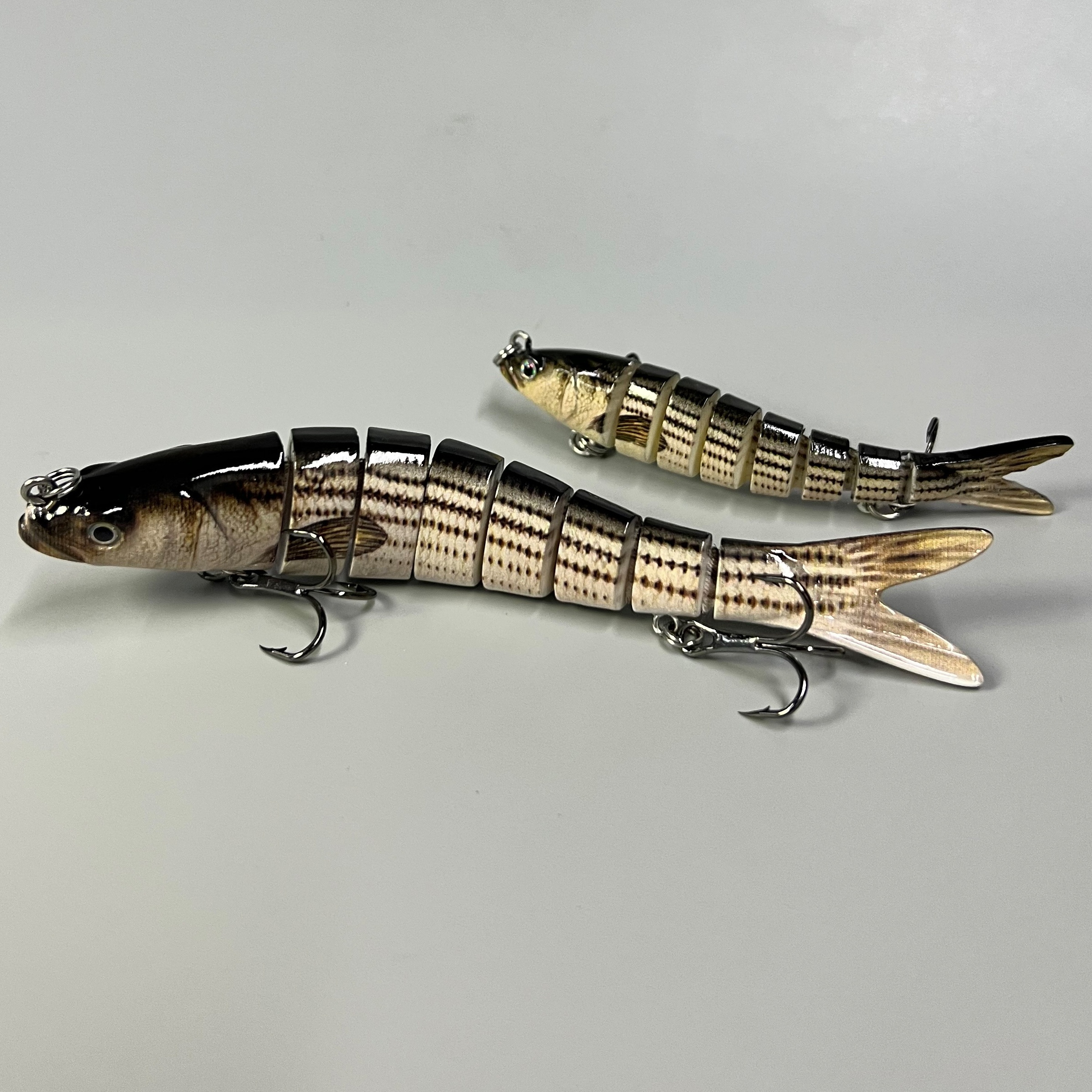 Multi jointed Artificial Fishing Lure Sinking Hard Wobbler - Temu