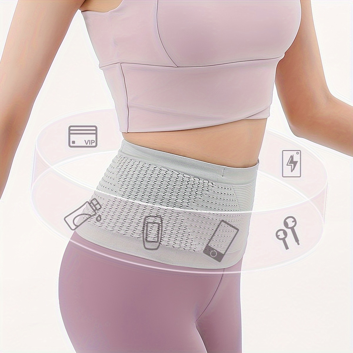 Solid Color Elastic Waist Trainer Casual Work Wide Belts - Temu Canada