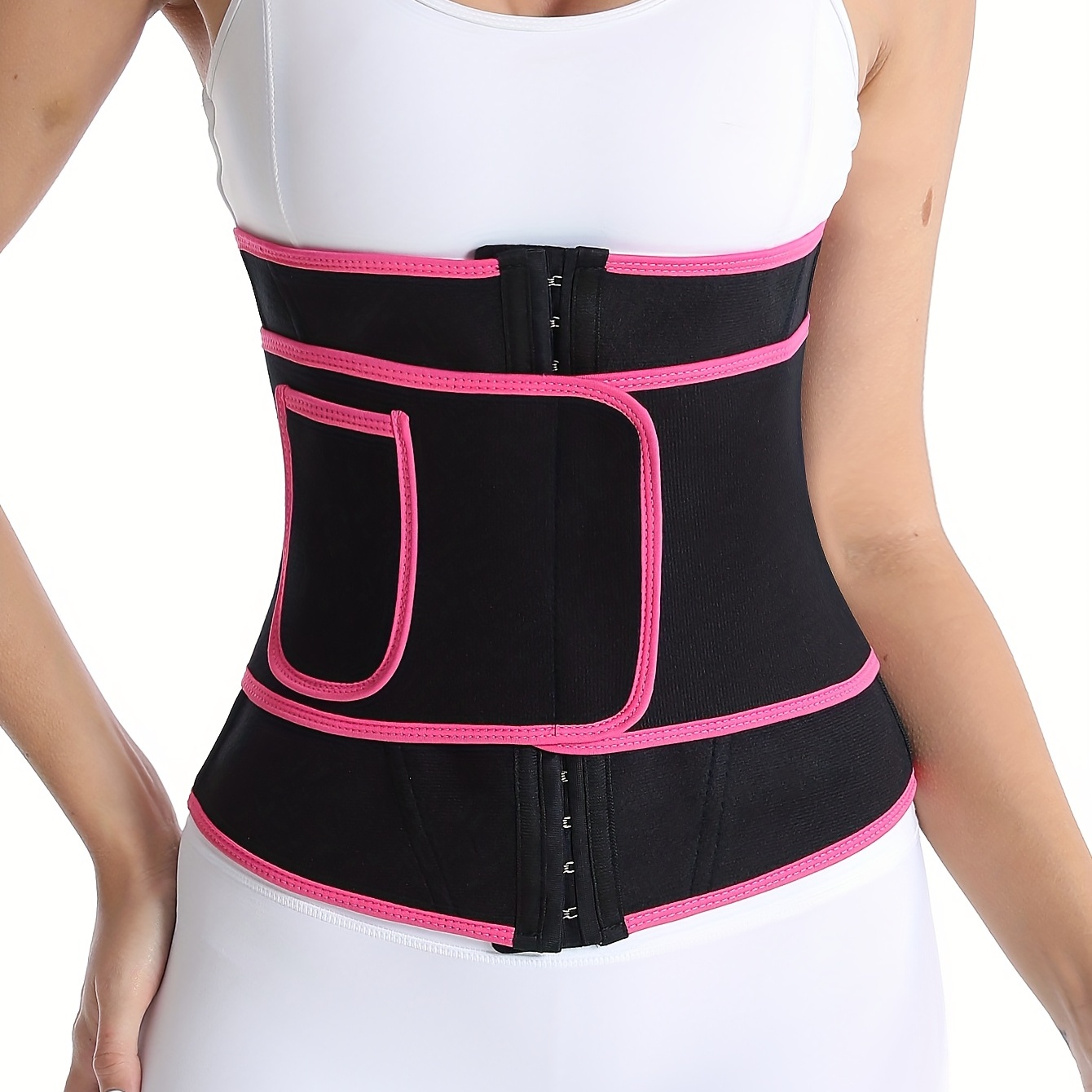 Men's Tummy Control Slimming Waist Trainer Belt Zipper - Temu