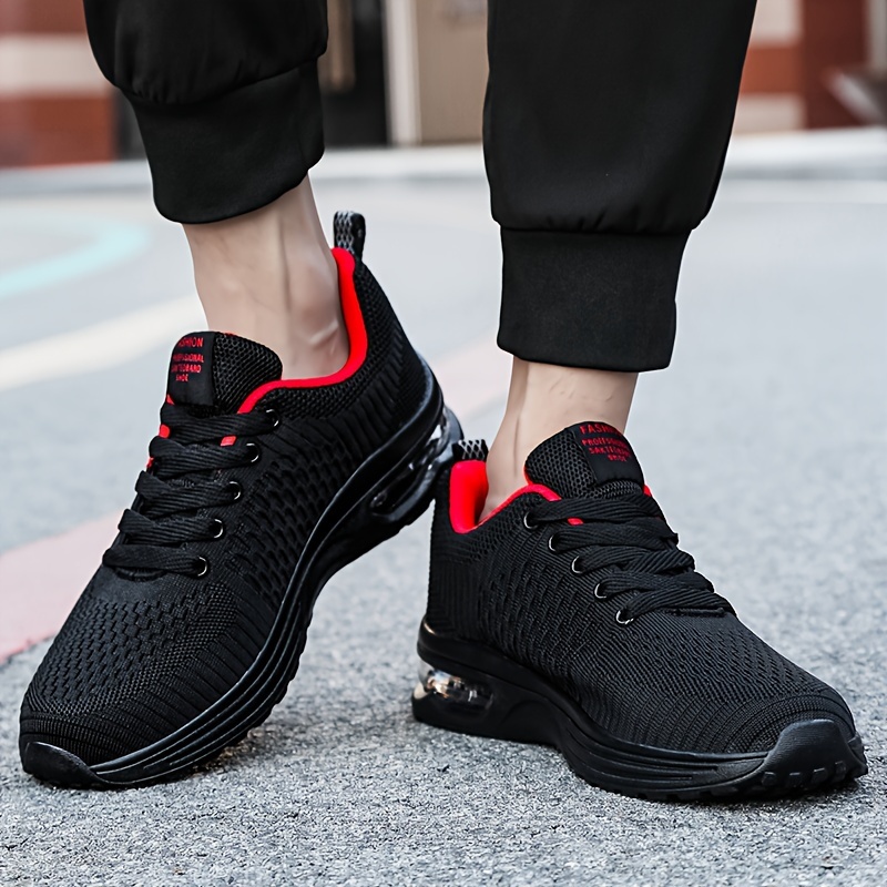 Mens Trendy Knitted Breathable Lightweight Comfy Sneakers For Running  Jogging, High-quality & Affordable