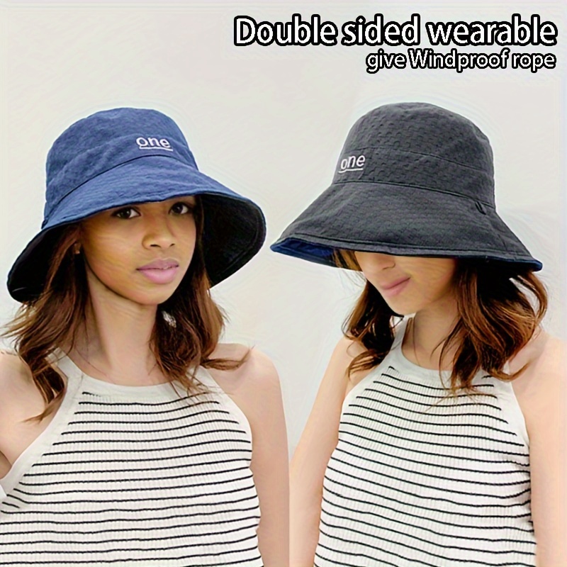 New Double sided Wearable Sun Hat Fisherman Hat Versatile Uv - Temu Canada