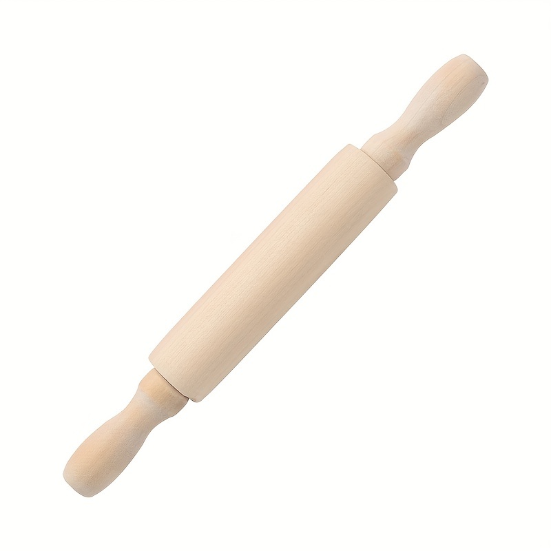 Mini Wood Rolling Pin, Non-stick Dough Roller, Great For Children