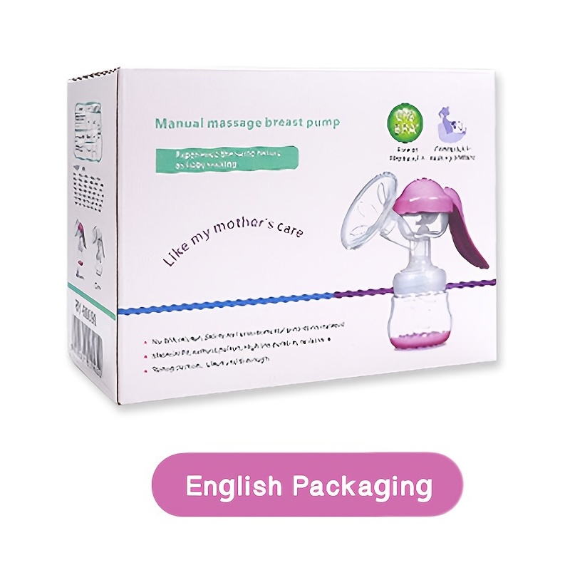 Manual Baby Mom Silicone Milk Breast Pump - China Manual Breast