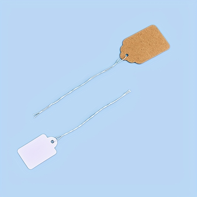 Kraft Paper Gift Labels Tags String Natural Jute Twine Blank Temu