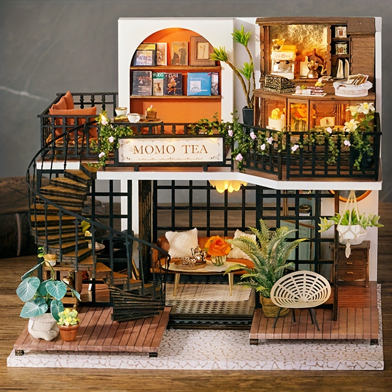DIY Miniature House Kit: Balcony