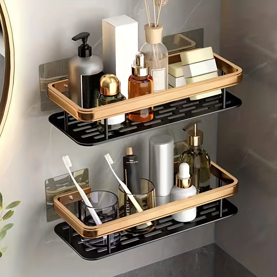 1pc Bathroom Lotion Rack Free Punching Bathroom Shampoo Body - Temu