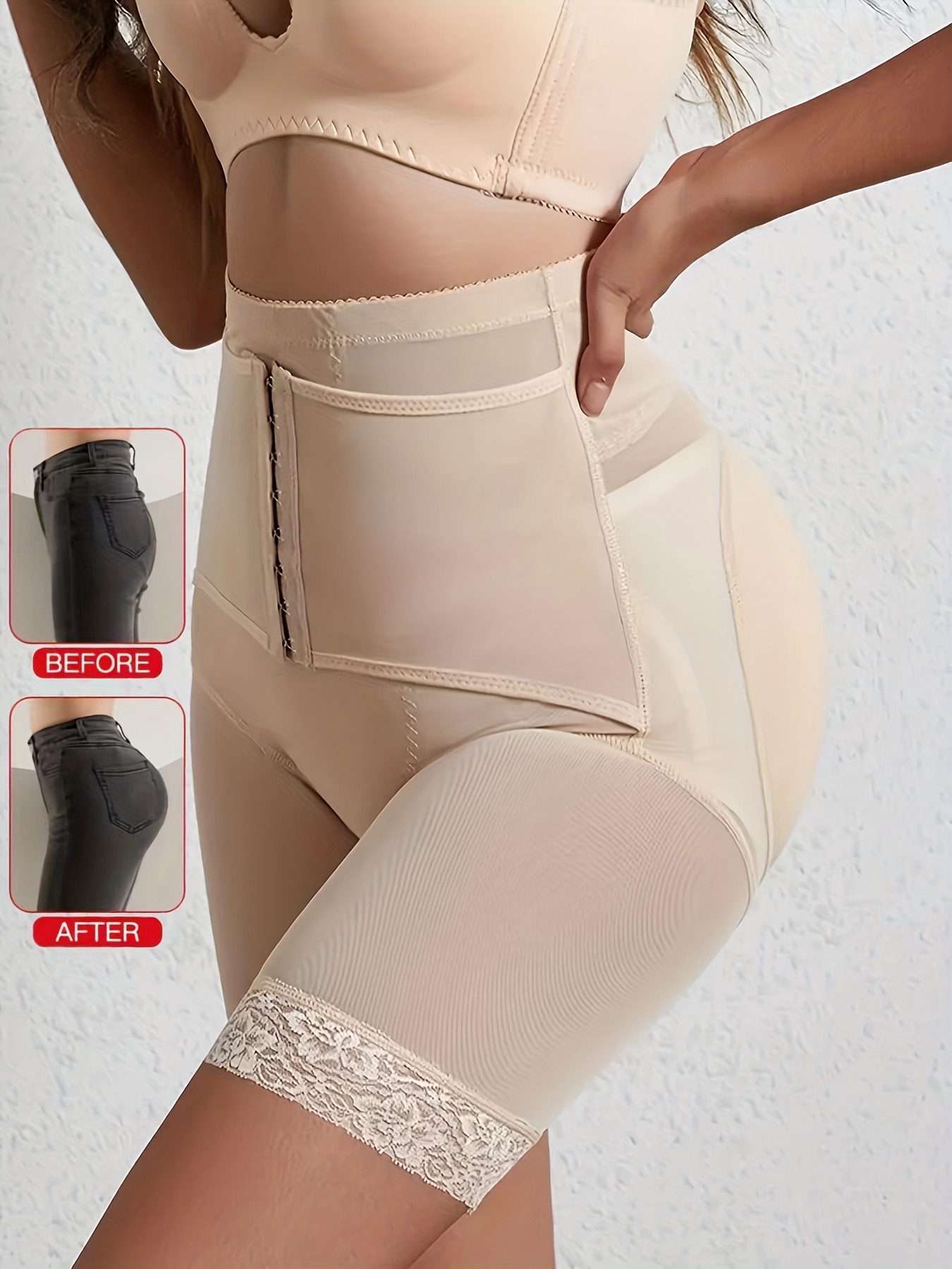Butt Padded Shaping Panties Comfy Breathable Butt - Temu Austria