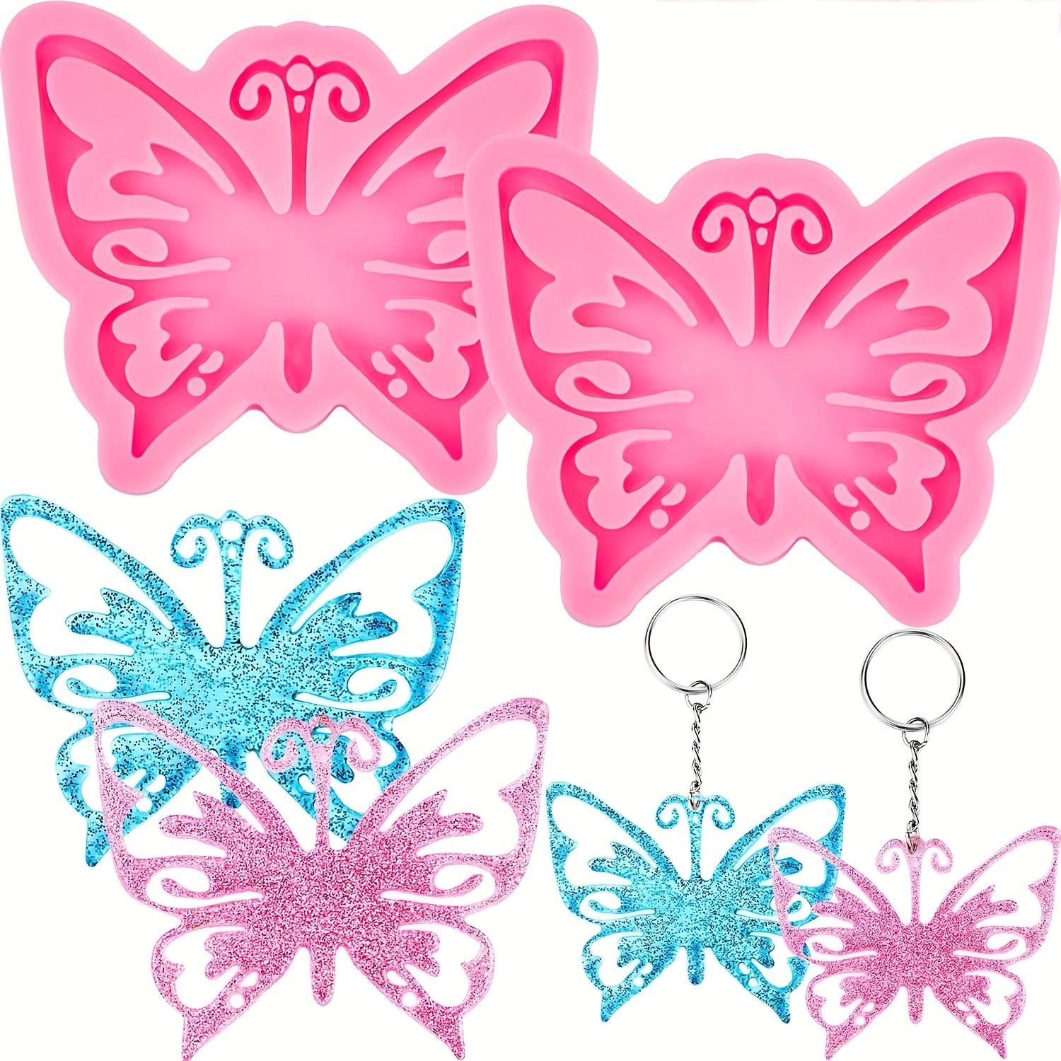 Y2K Butterfly Pin Set - 2 Pack