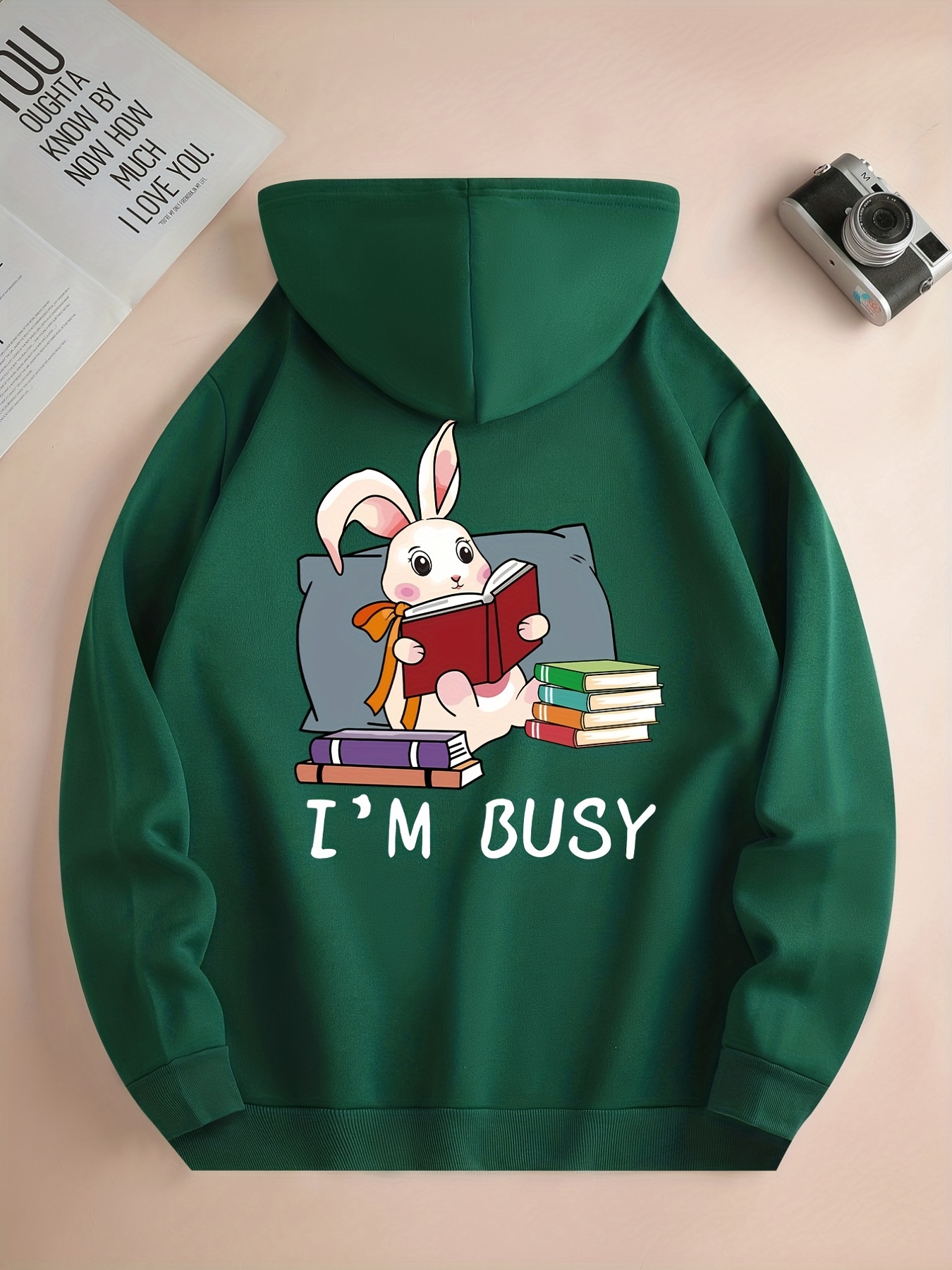 SOLY HUX Girl's Letter Graphic Crop Sweatshirt – Drop Shoulder Pullover Top For Kids - View #8