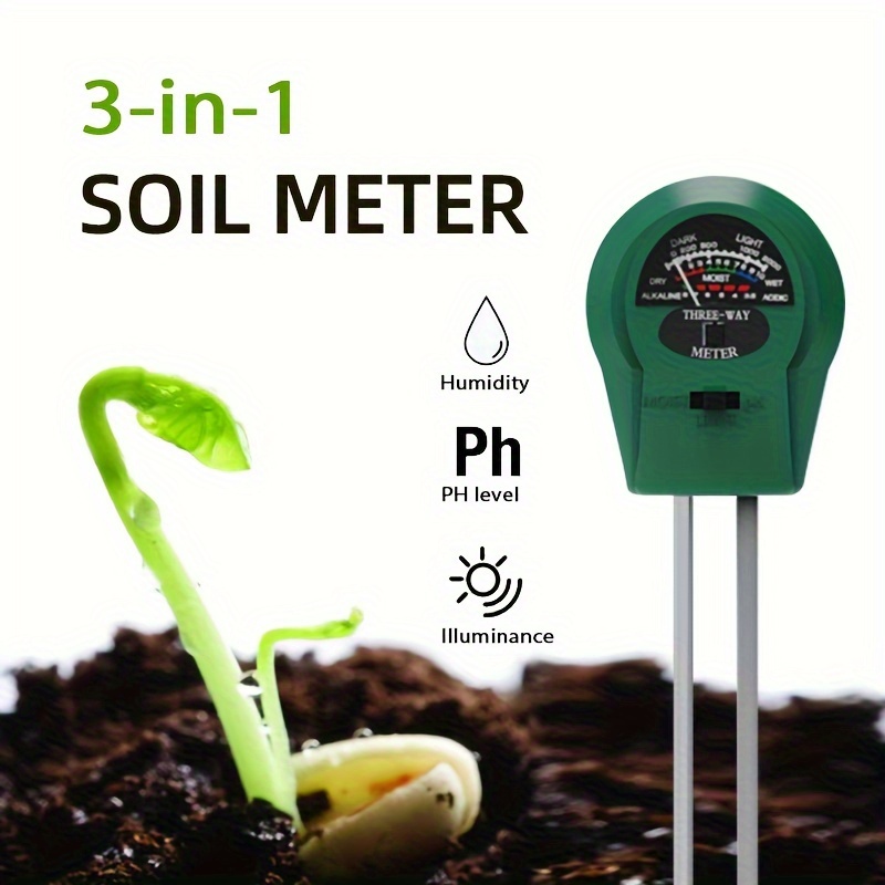 2PCS Humidimètre de Sol Hydromètre, Capteur Humidité Sol Hygrometre Plante,  Soil Moisture Meter Soil Tester Jardinage