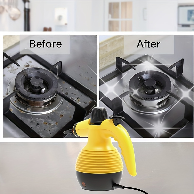 Portable Handheld Steam Cleaner 1050W Multifunctional High Temperature  Pressurized Steam Cleaning Machine with 9PCS Accessory for Kitchen Sofa  Bathroom Car Window 