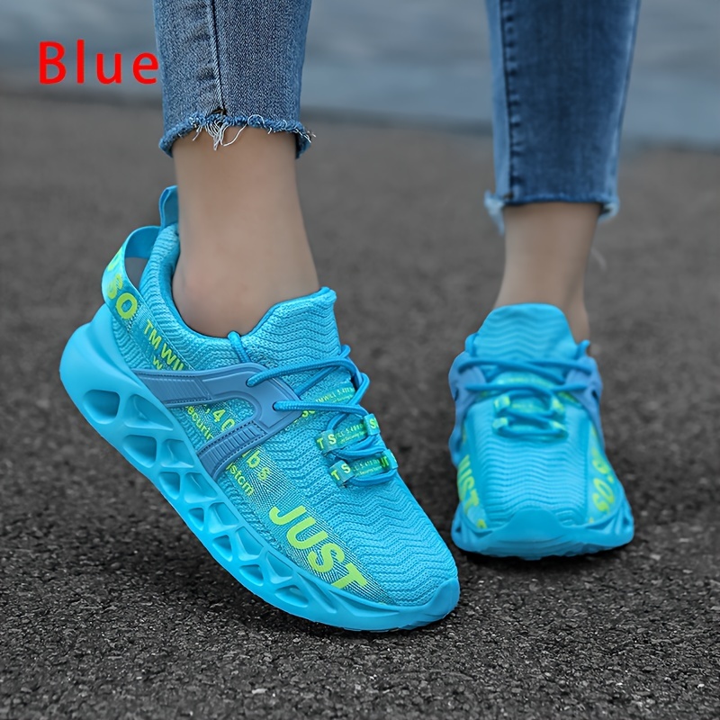 Women's Letter Graphic Running Shoes Lightweight Casual Sneakers