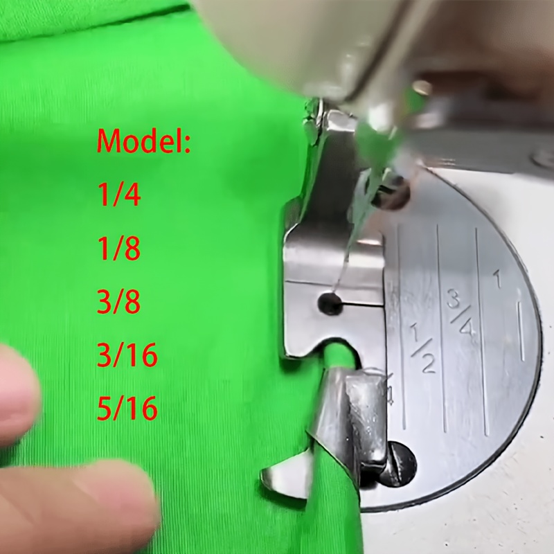 4/8pcs Universal Sewing Rolled Hemmer Foot Set Wide Rolled Hem