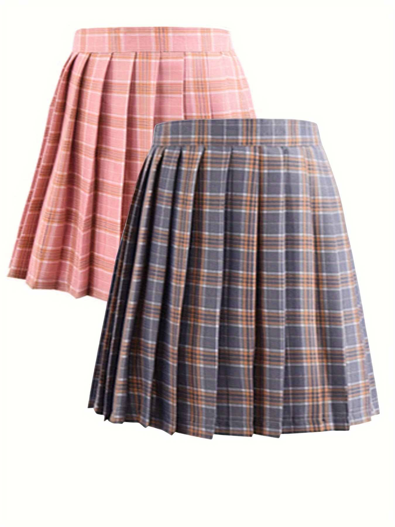 Faldas Escolares Para Mujeres - Temu