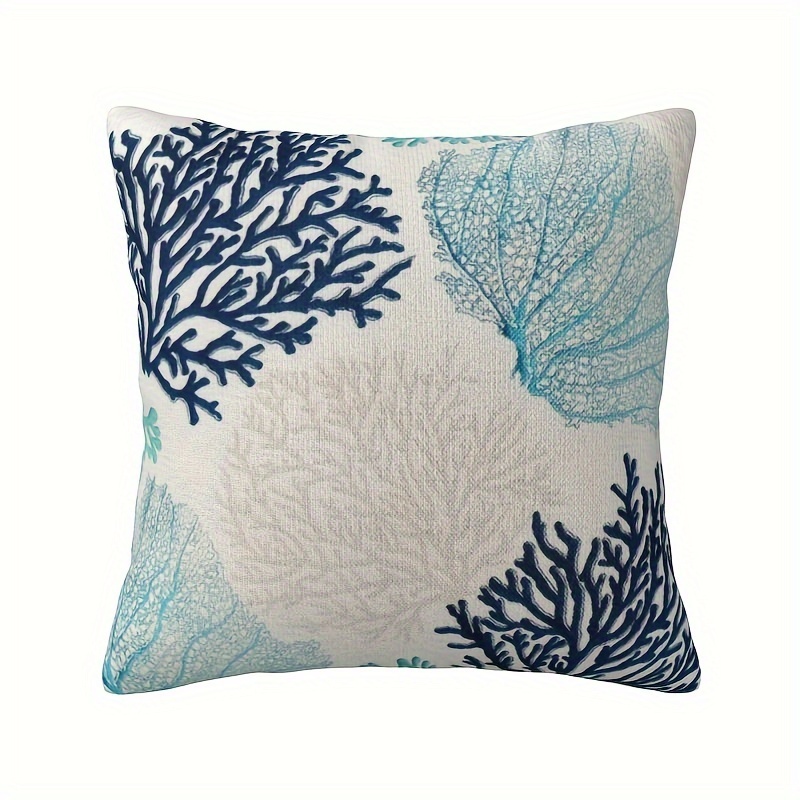 Super Soft Nautical Coastal Throw Pillow Covers Ocean Themed - Temu