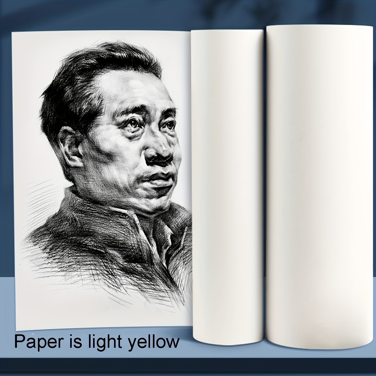 Long Roll Sketching Paper, Specially Designed For Art Students, Thickened Drawing  Paper, Large Sheet, Large-sized Painting, Large White Paper, Beginner  Watercolor Lead Painting Paper, Students' Graffiti, Gouache Paper - Arts,  Crafts 
