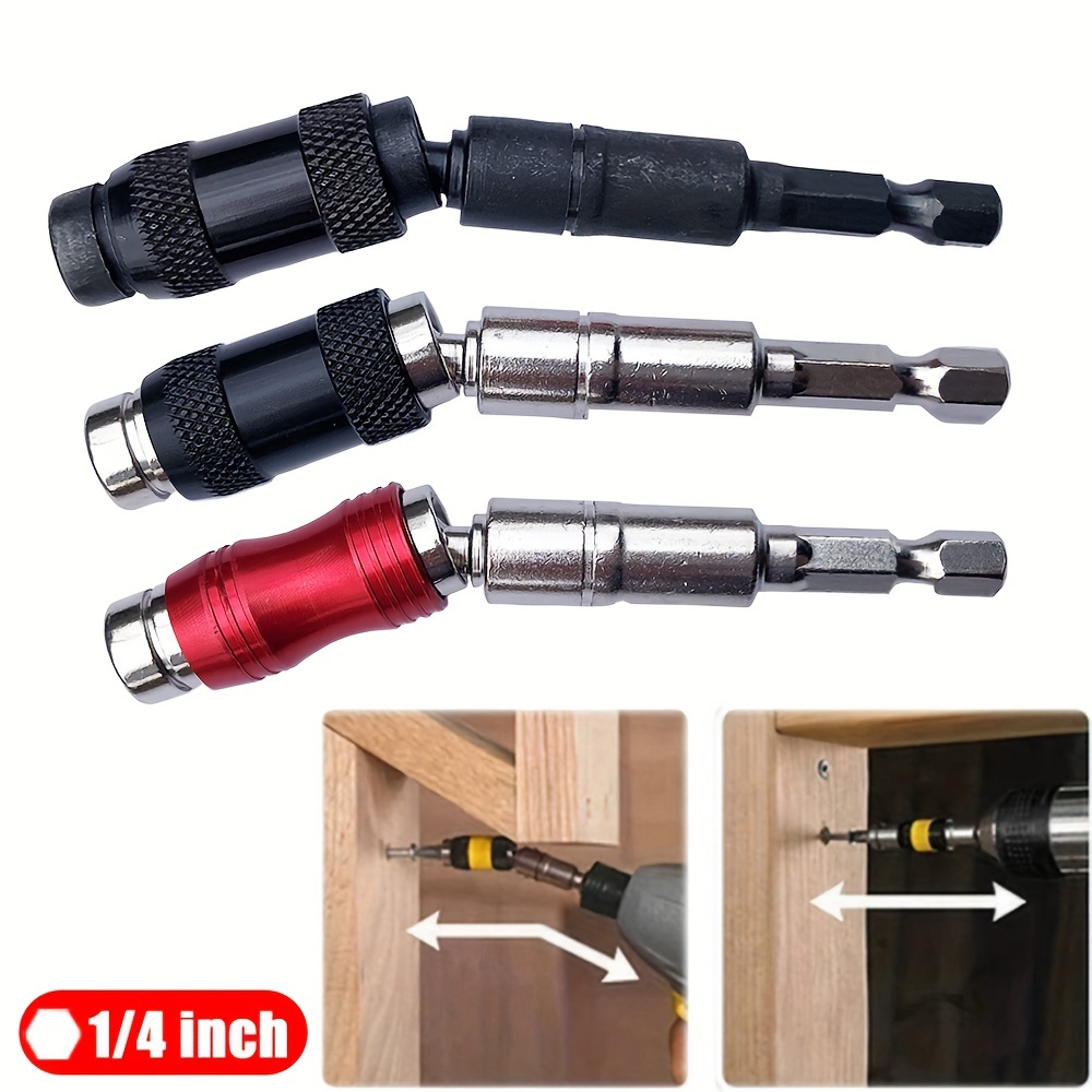 

Upgrade Your Electric Screwdriver With This Hex Magnetic Ring Screwdriver Set - Quick Change Holder & Magnetic Holder Included!